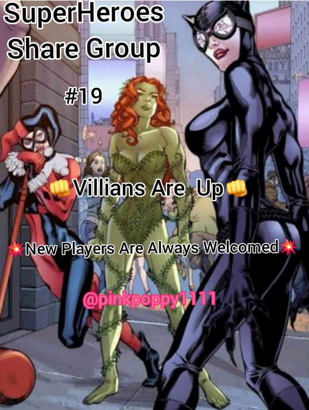 Joker Smile Tues. 10/14 Our Villinous 🦹♀️ Villians Are Up 🦹♀️Come Share 👊